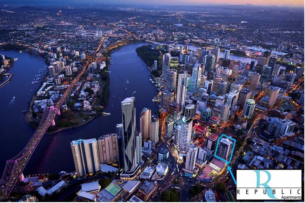 Republic Apartments Brisbane City Eksteriør billede